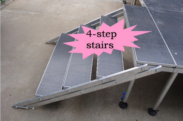 2m guard rail for portable stage - Image 5