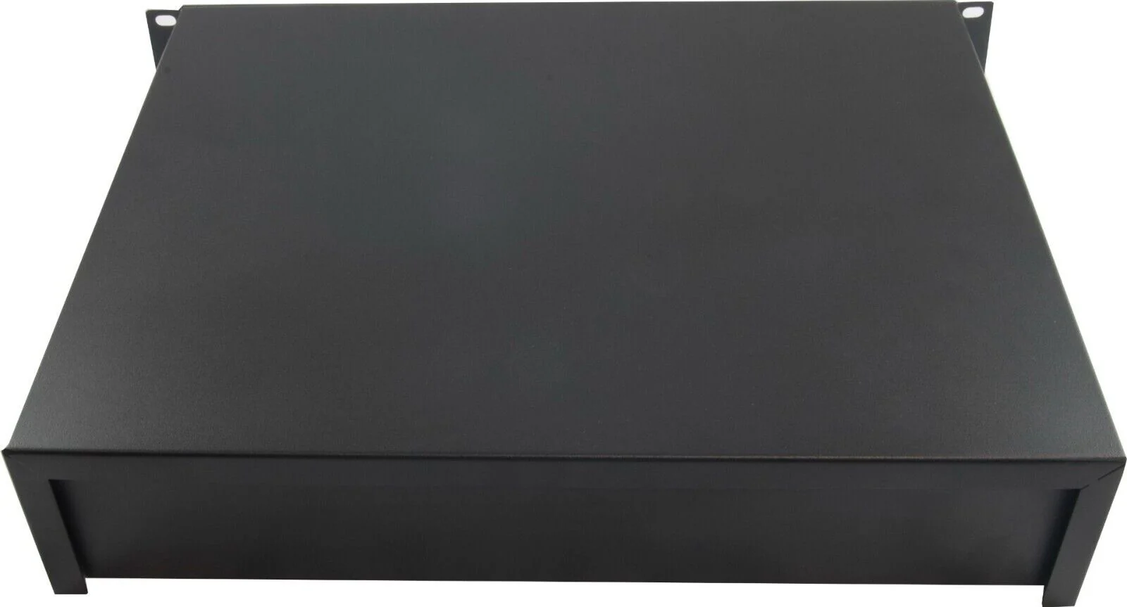 2RU 355mm  deep 19" Rack Mount Draw Equipment Cabinet Locking Lockable with removable dividers - Image 4
