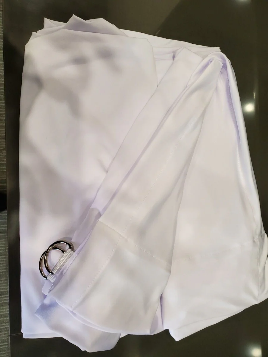 3m x 2.4m  white lycra projector screen - screen size - Image 4