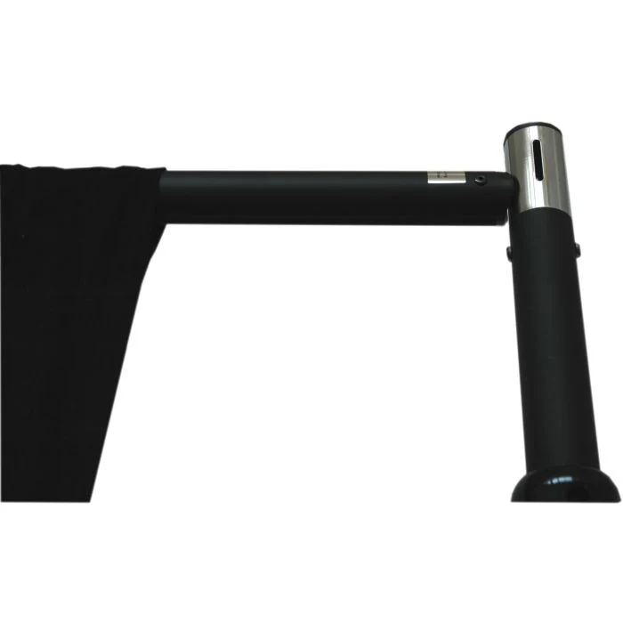 3m x 3m, 45cm base plates, BLACK Pipe and Drape support system / Wedding Event backdrop - 3m max height - Image 7