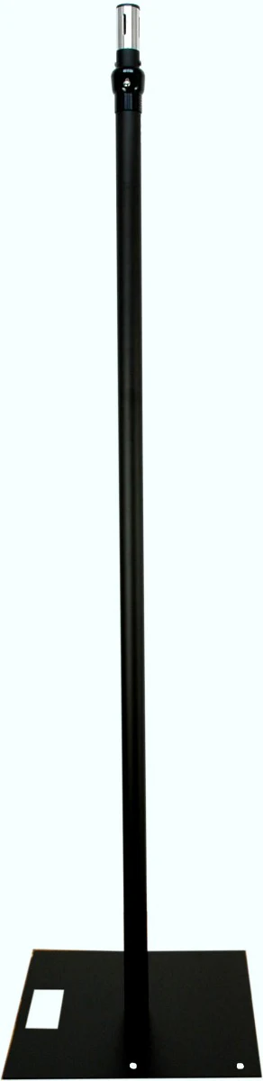 3m x 3m, 50cm base plates, BLACK Pipe and Drape support system / Wedding Event backdrop - 3m max height - Image 4