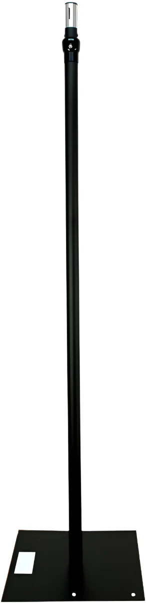 4.2m x 4.2m BLACK Pipe and Drape support system / Event backdrop - 4.2m max height - Image 3