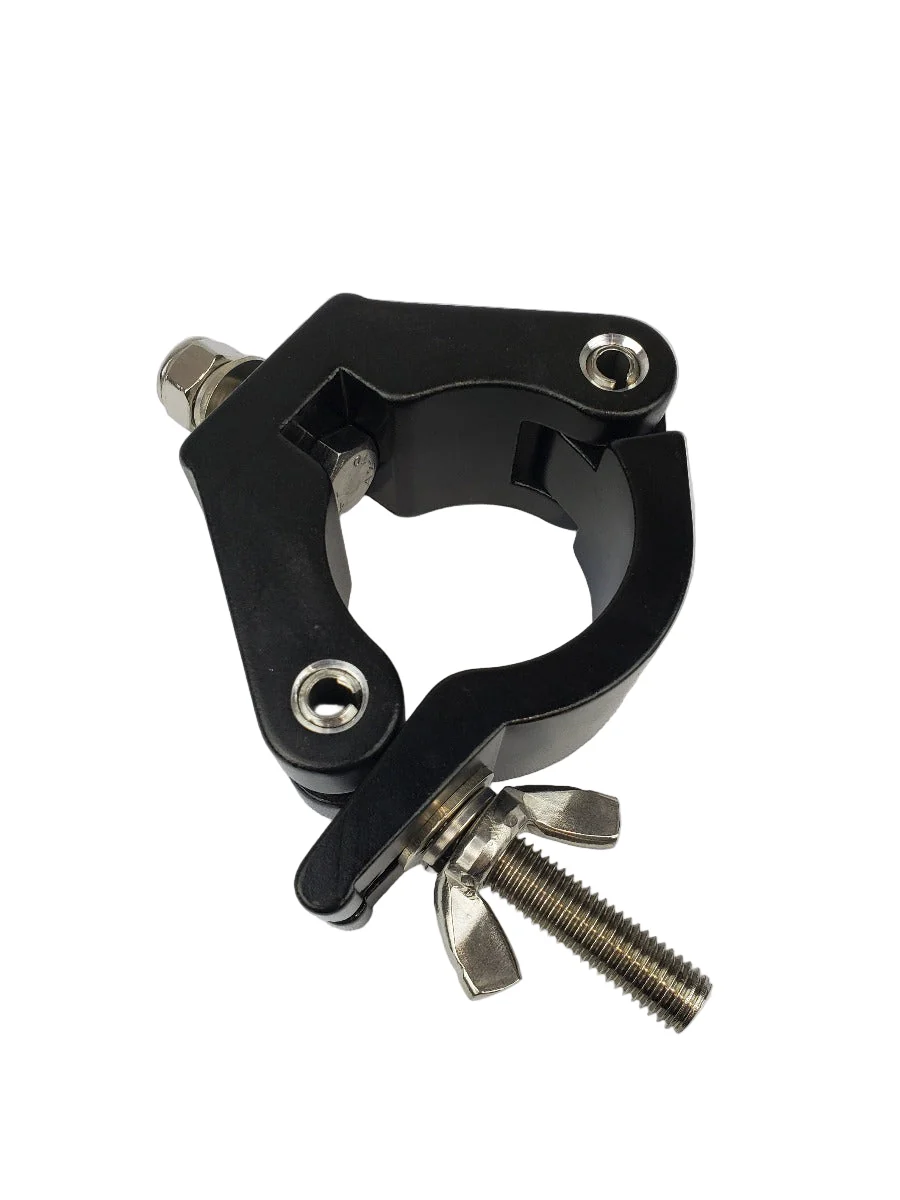 60mm CLAMP BLACK- ALUMINIUM COUPLER SUIT 58-61MM TRUSS / PIPE TUV LOAD RATED 750KG - Image 4