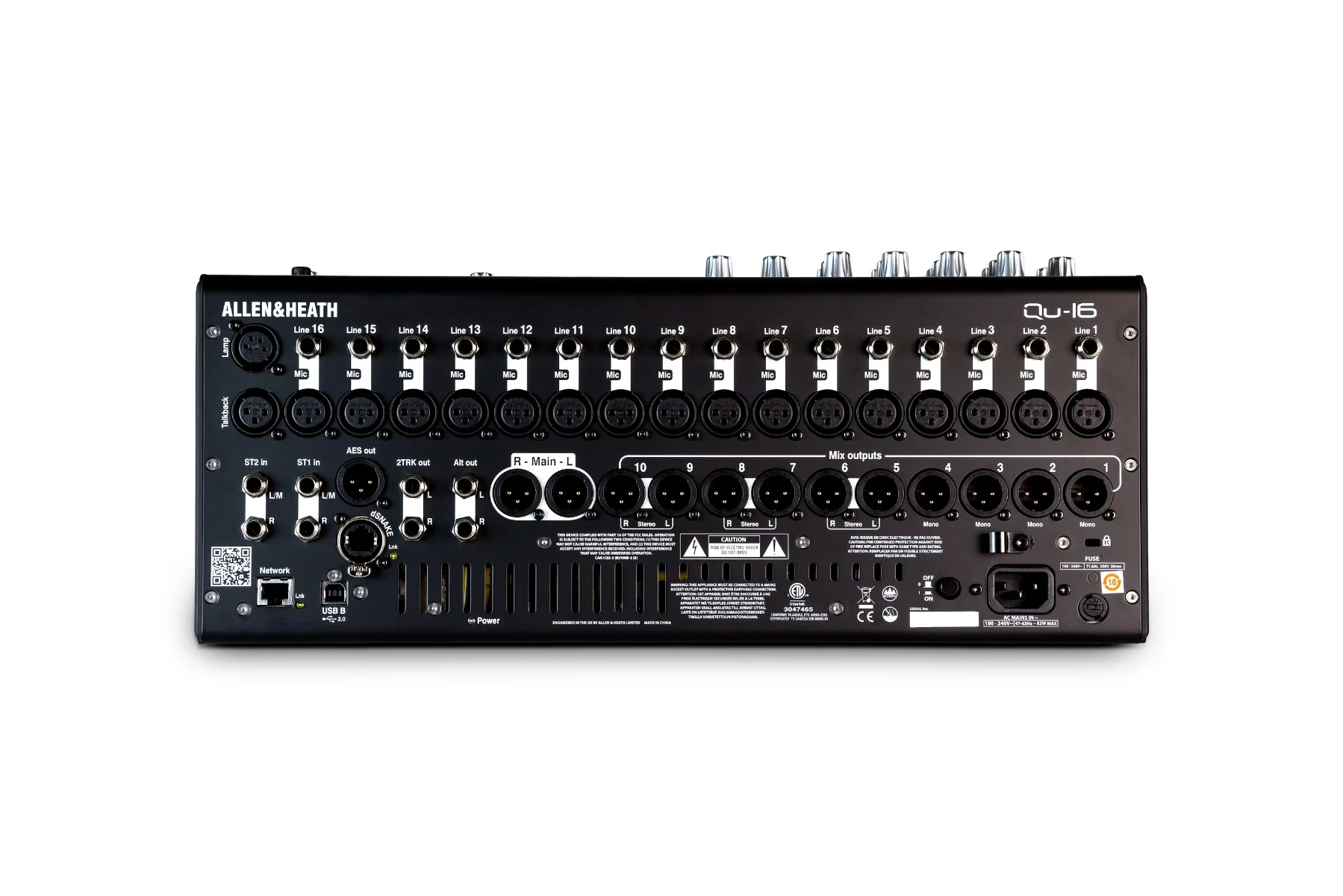 Allen & Heath Qu-16 16-channel Digital Mixer - Image 4