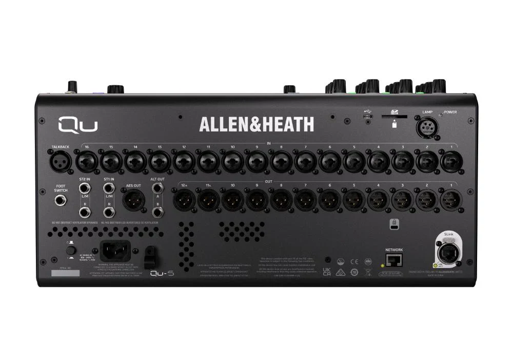 Allen & Heath QU-5 QU Compact 38in/24out 96kHz Mixer - Image 4