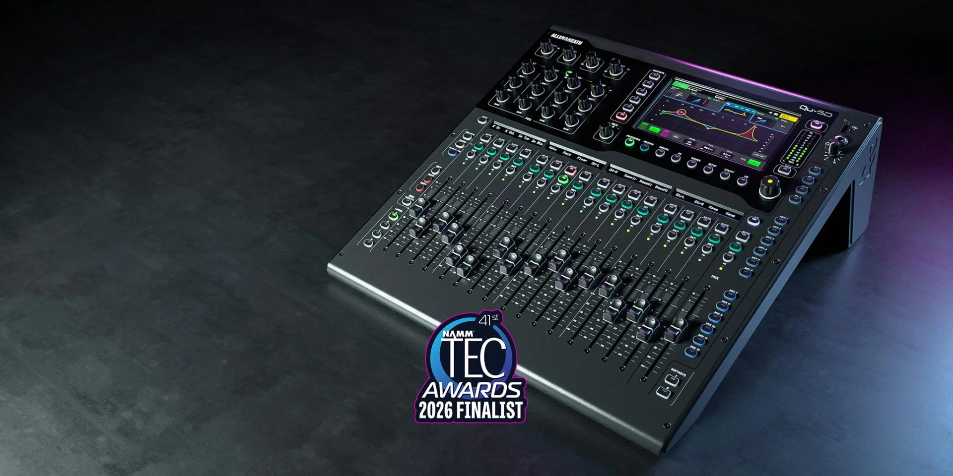 Allen & Heath QU-5 QU Compact 38in/24out 96kHz Mixer - Image 6