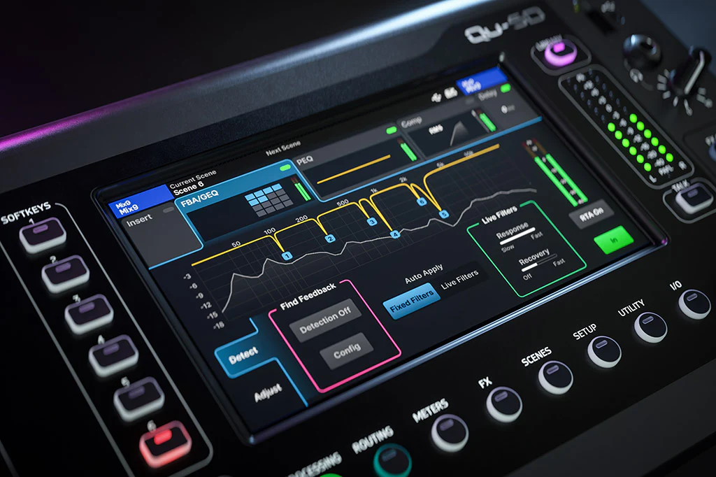 Allen & Heath QU-5 QU Compact 38in/24out 96kHz Mixer - Image 9