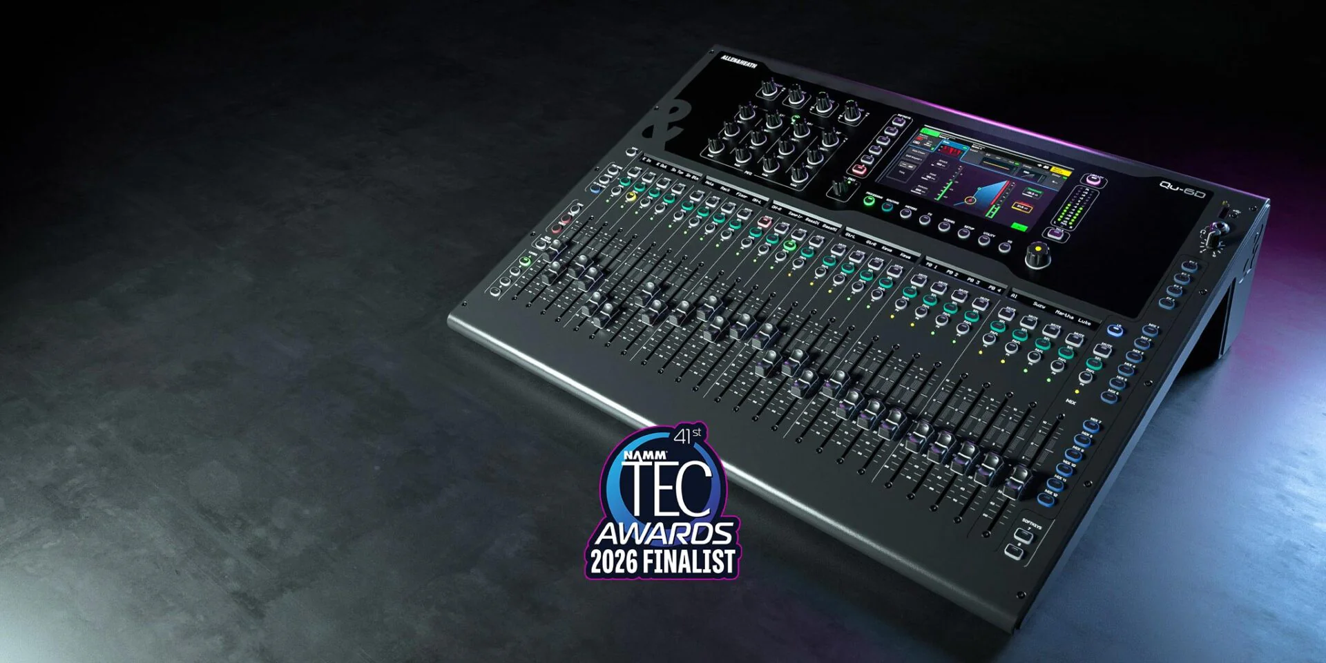 Allen & Heath QU-6 QU 32ch 96kHz Mixer, 25 Faders, 24/16 Local I/O, 6FX - Image 10
