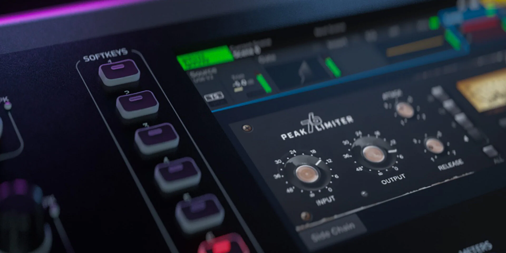 Allen & Heath QU-7 QU 32ch 96kHz mixer, 33 faders, 32/20 local I/O, 6FX - Image 12