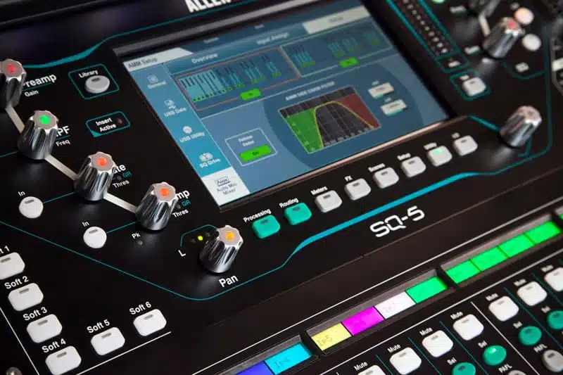 Allen & Heath SQ-5 48 Channel / 36 Bus / 17 Fader Digital Mixer - Image 6
