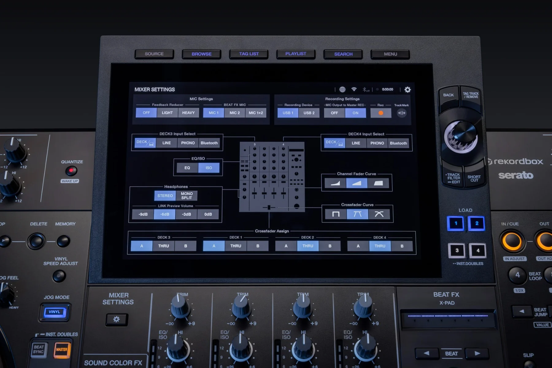 AlphaTheta XDJ-AZ 4-Channel All-In-One Standalone DJ Controller - Image 25
