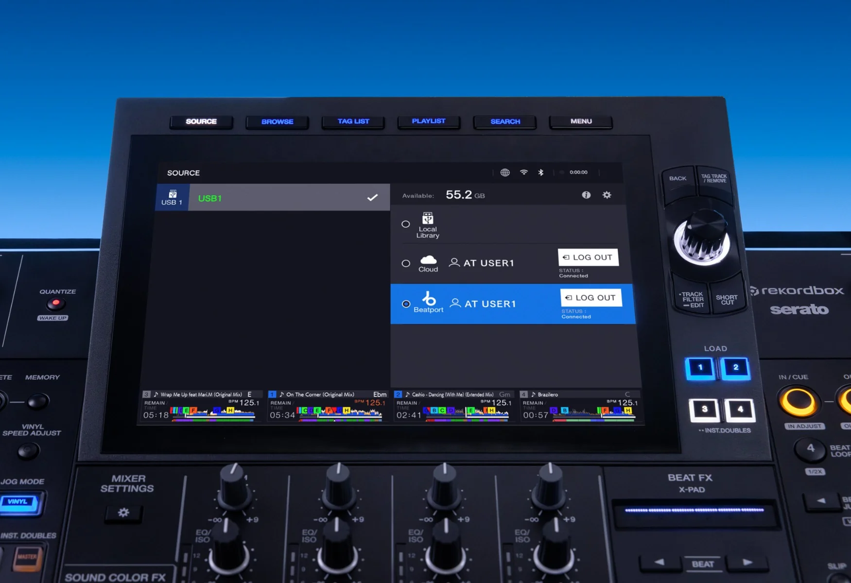 AlphaTheta XDJ-AZ 4-Channel All-In-One Standalone DJ Controller - Image 29