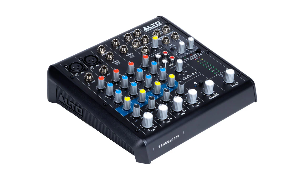 ALTO Truemix 600 Professional 6-Channel Compact Mixer w/ USB - Image 3