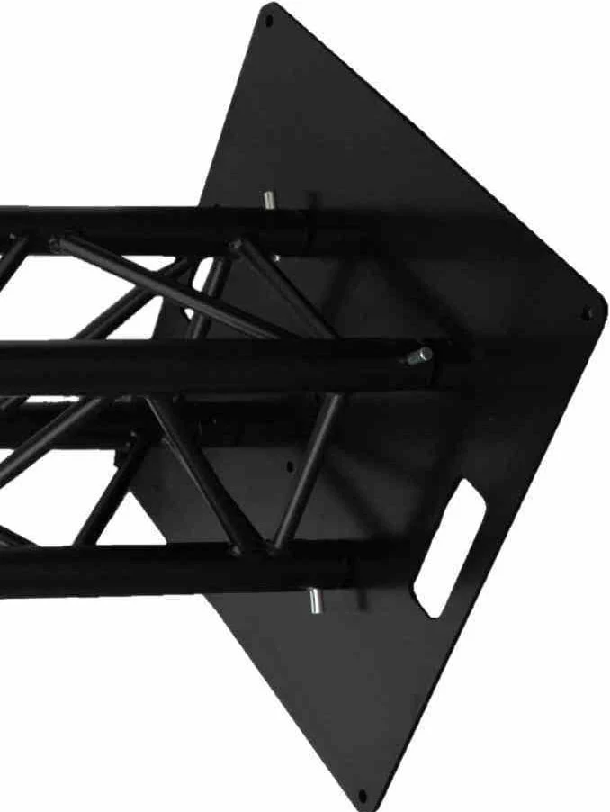 BLACK - 600 x 600 Steel base plate / top plate for 290 box or 290 tri-truss - Image 3
