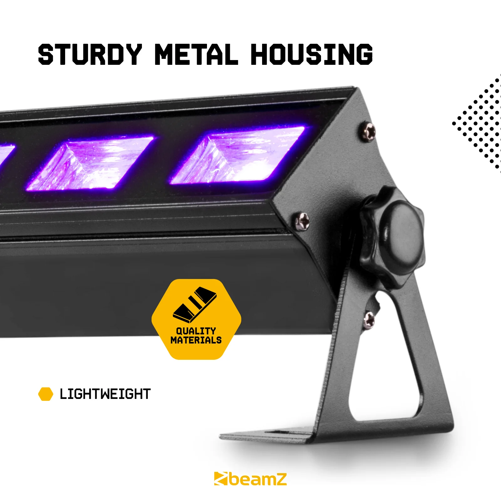 Beamz BUV123 LED UV Bar 12 x 3W - Image 5