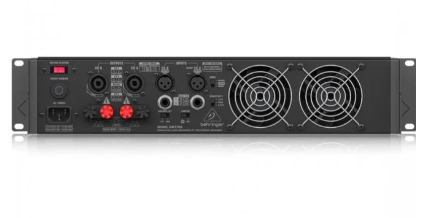 Behringer KM1700 Power Amp Stereo Amplifier 2x800 Watts into 4 Ohms - Image 3