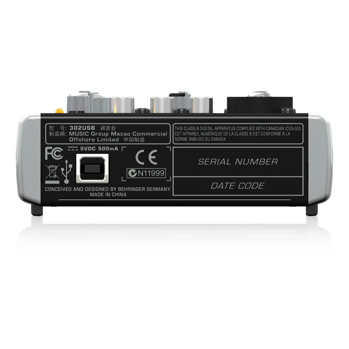 Behringer XENYX 302USB Mixer - Image 4
