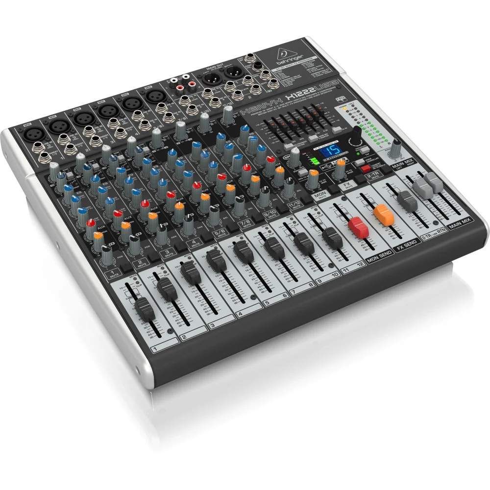 Behringer Xenyx X1222USB 16 Channel PA Mixer with FX and USB - Image 3