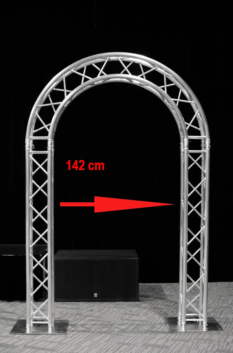 Box Truss 90 Degree Arch Stand 3.1m - Image 7