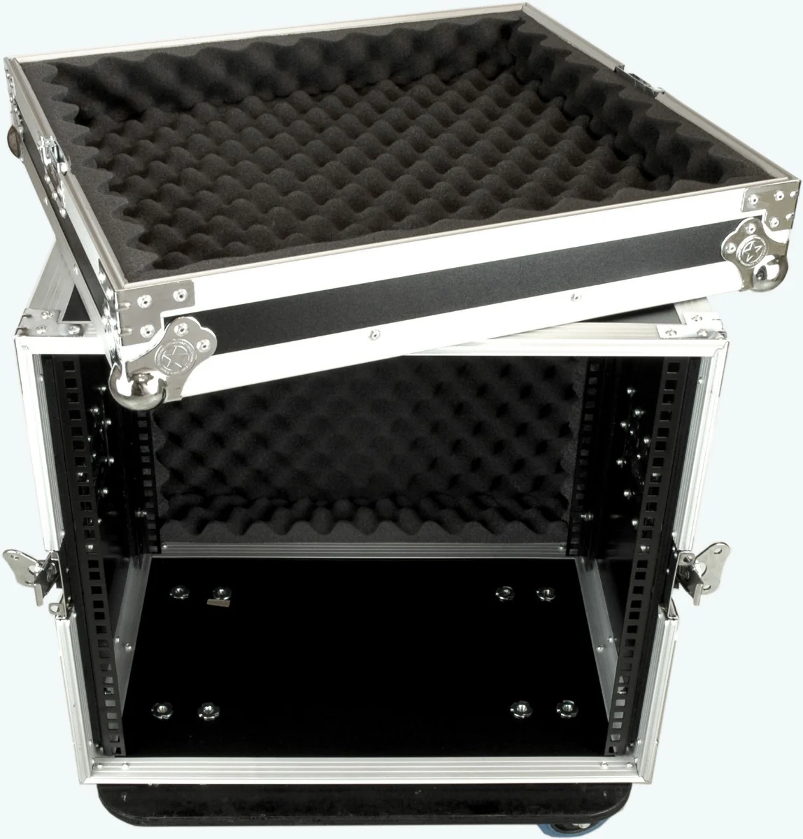Case To Go 10RU Effects 19" rack mount case with castors - Image 5