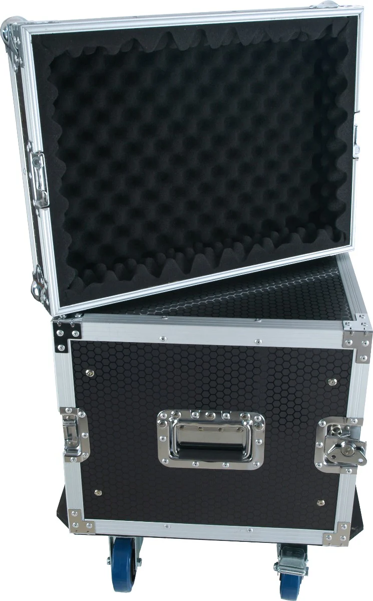 Case To Go 8RU Spaces 19" rack mount amplifier case with castors - Image 4