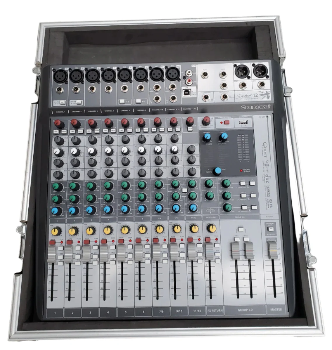 Case To Go flight case for small mixer case 47 x 39x 14cm internal - fits DM3, MG12, SIG12 - Image 2