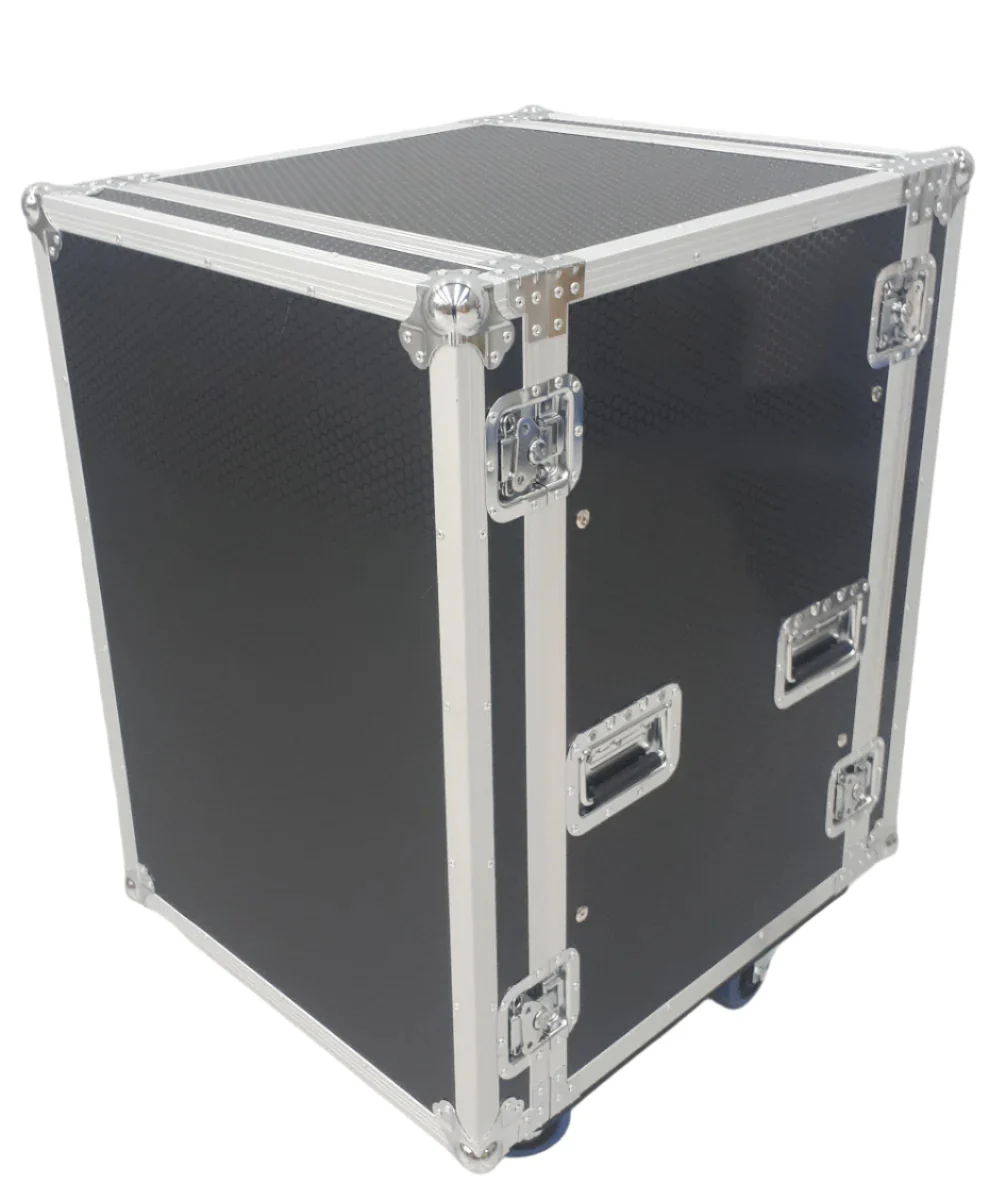 CaseToGo 16RU Spaces 19" rack anti-shock case with castors - Image 3