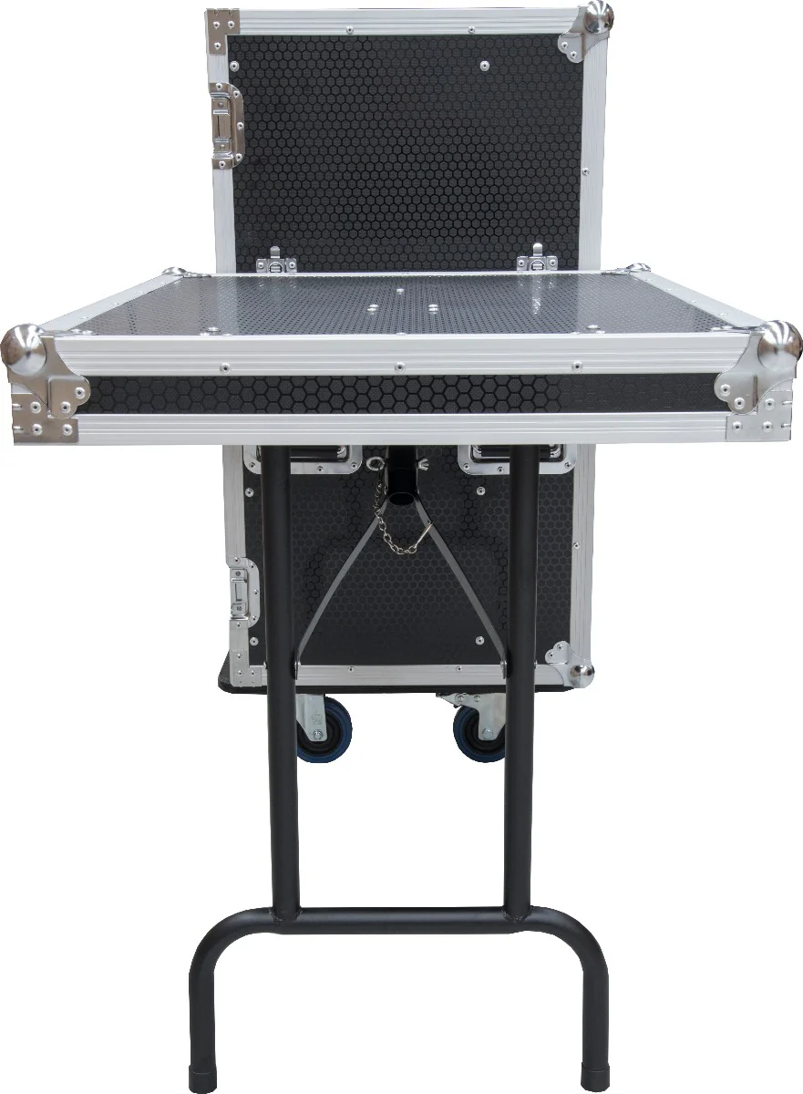 CaseToGo 4 draw Utility Road case with a DJ-Utility Table - Image 2