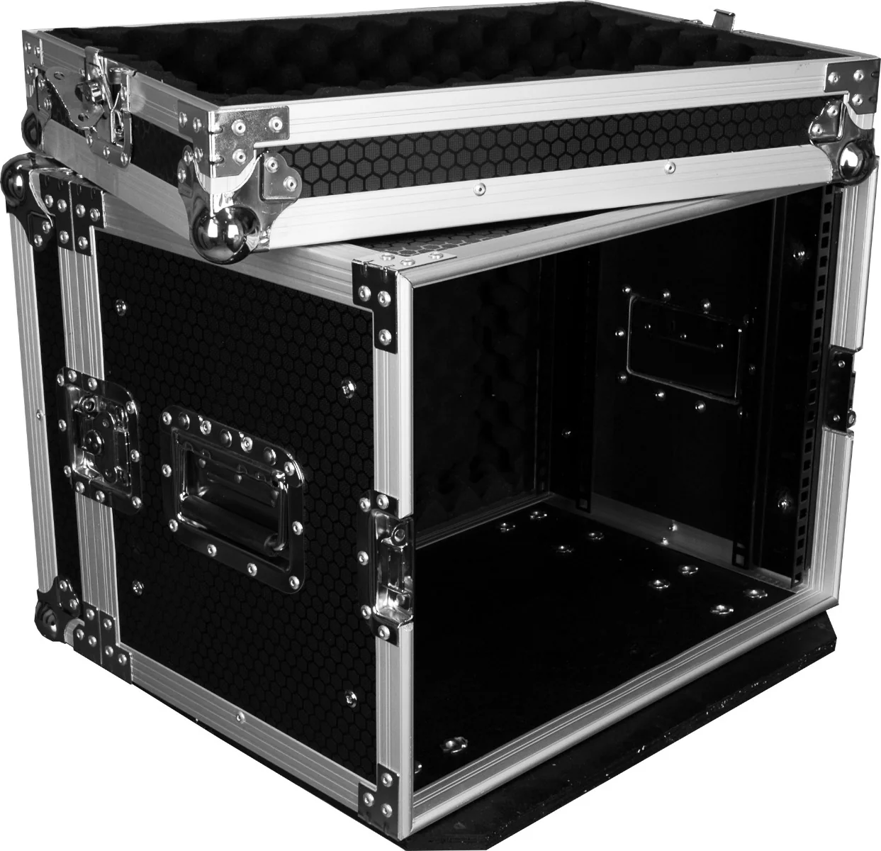 CaseToGo 8RU effects flight case 19" with wheels - Image 5