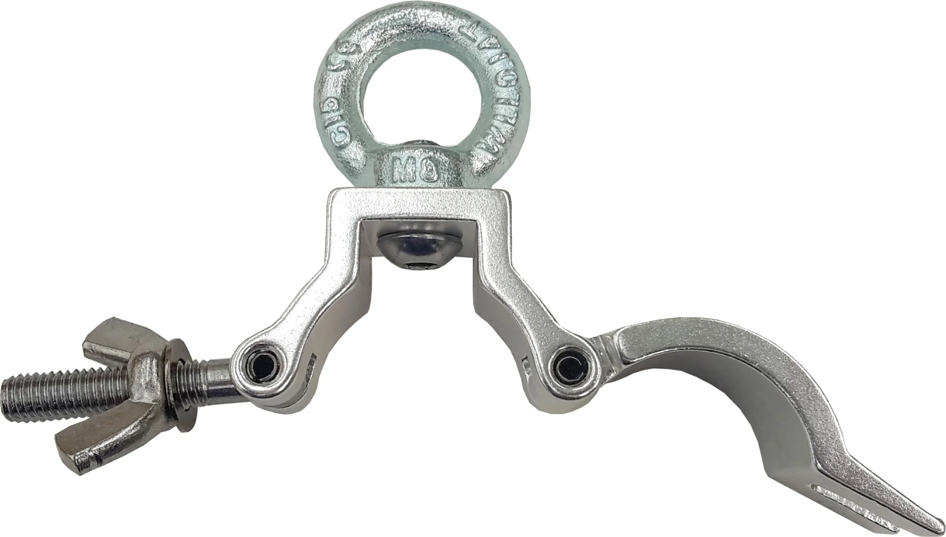 Clamp - Aluminium eye ring coupler suit 32-35mm truss/tube TUV load rated 50kg - Image 3