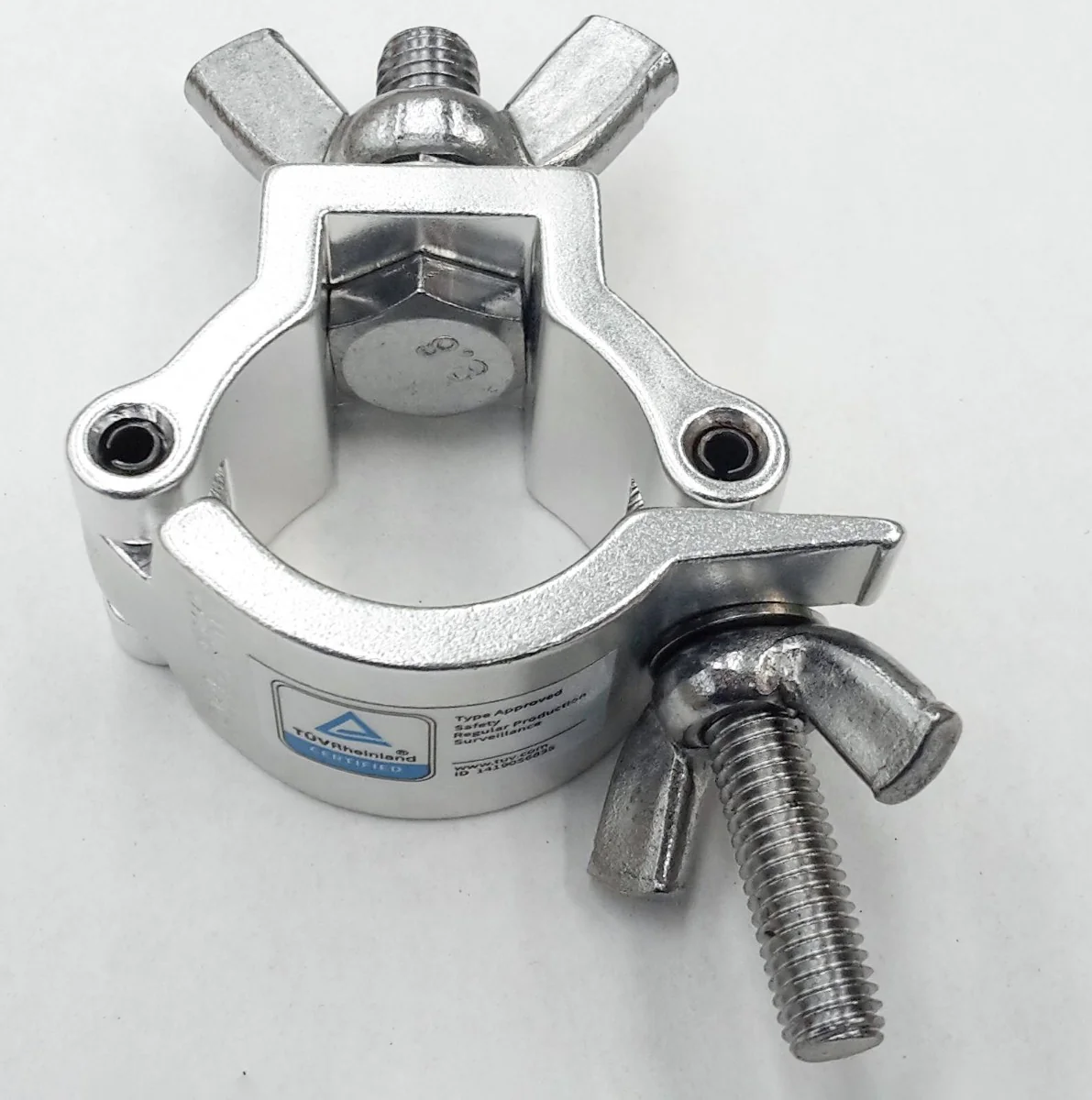 Clamp - Small coupler fits 32-35mm tubing / pipe TUV Load rated 75kg - Image 3