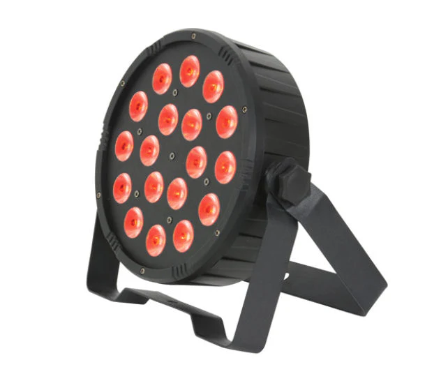 4x CR Lite Slim Par 56 LED Par Light 1W RGB Tri Colour + DA009 3M STAND - Image 3