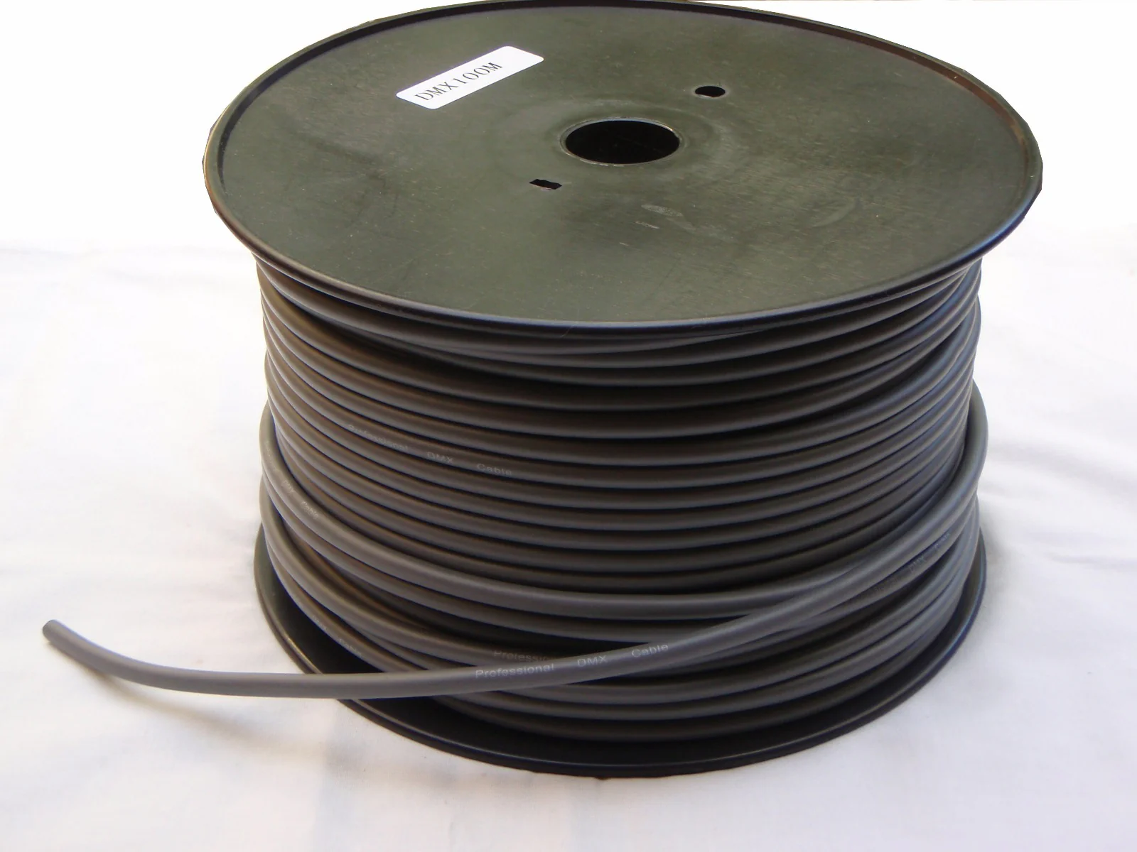 DMX cable - 100m roll, 2 core + earth - grey - Image 3