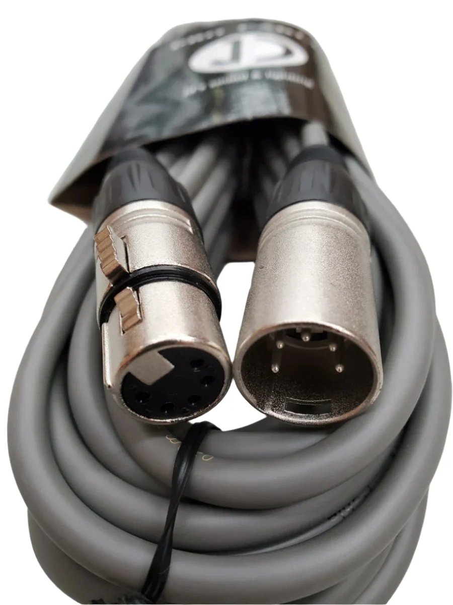 DMX cable, 5pin FXLR / 5pin MXLR lengths from 1m to 10m - Image 2