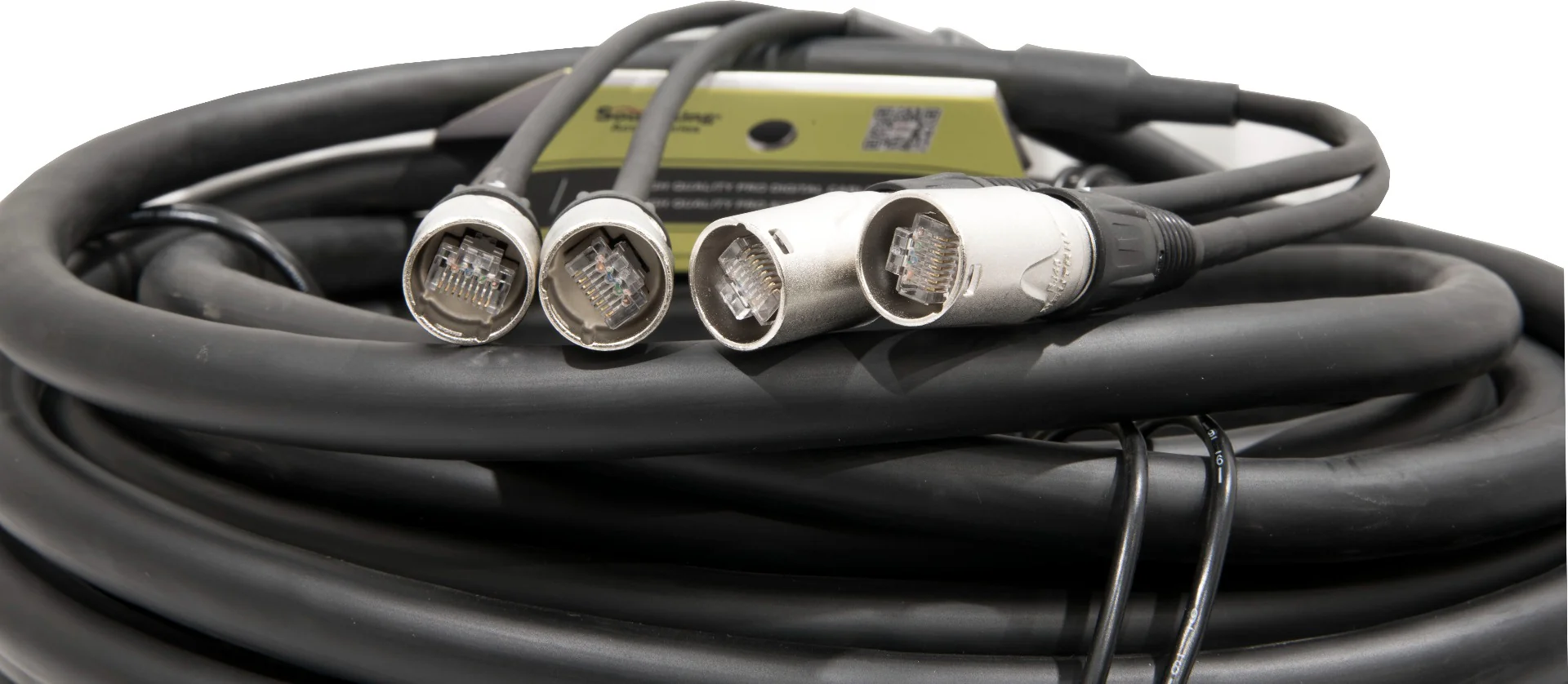 DUAL CAT6 20m cable with Neutrik RJ45 connectors - Image 4