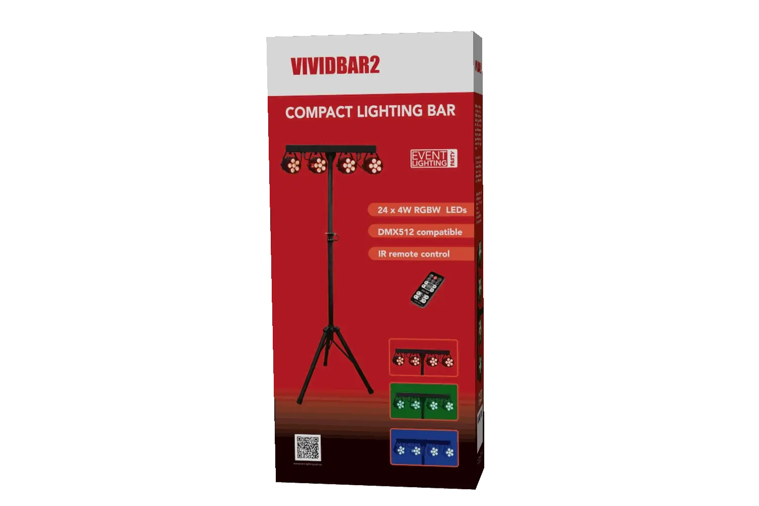 EVENT LIGHTING VIVIDBAR2 - 24 x 4W RGBW LED Lighting Bar - Image 22