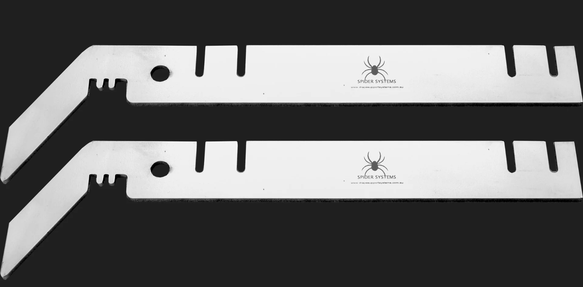 Extra long (230mm) dual bar brackets for Pipe & Drape system (PAIR) - Image 4