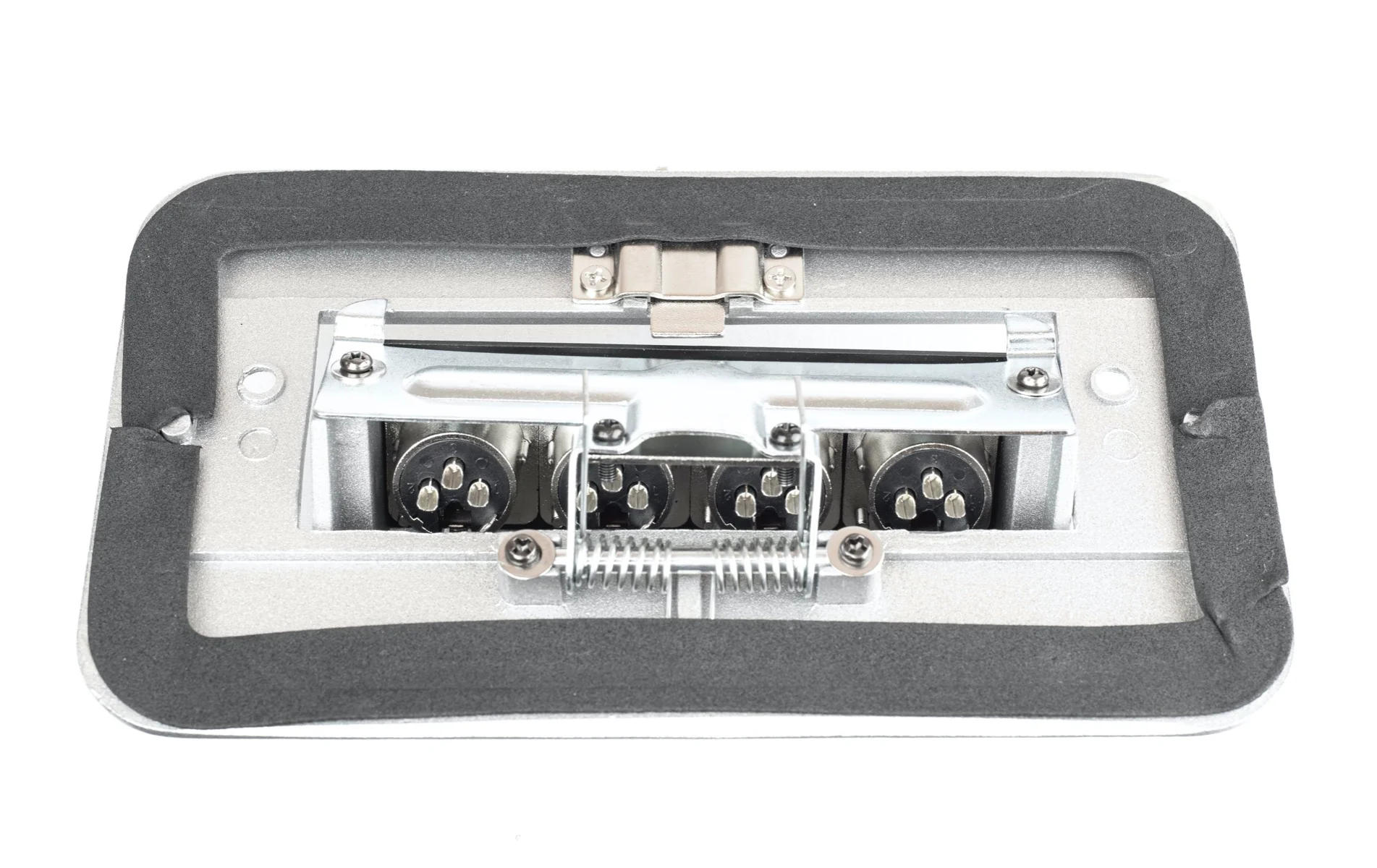 Floor Box with 4x XLR Female Connectors - Image 8