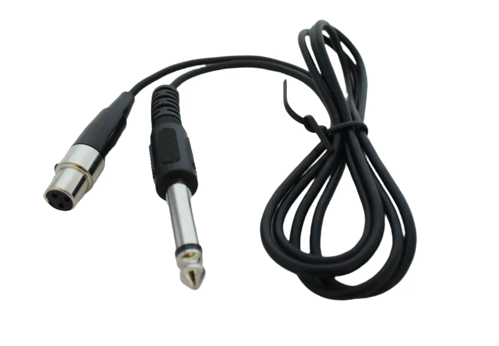 Guitar instrument cable for wireless microphone AKG, Pasgao 3pin to 1.4in jack - Image 2