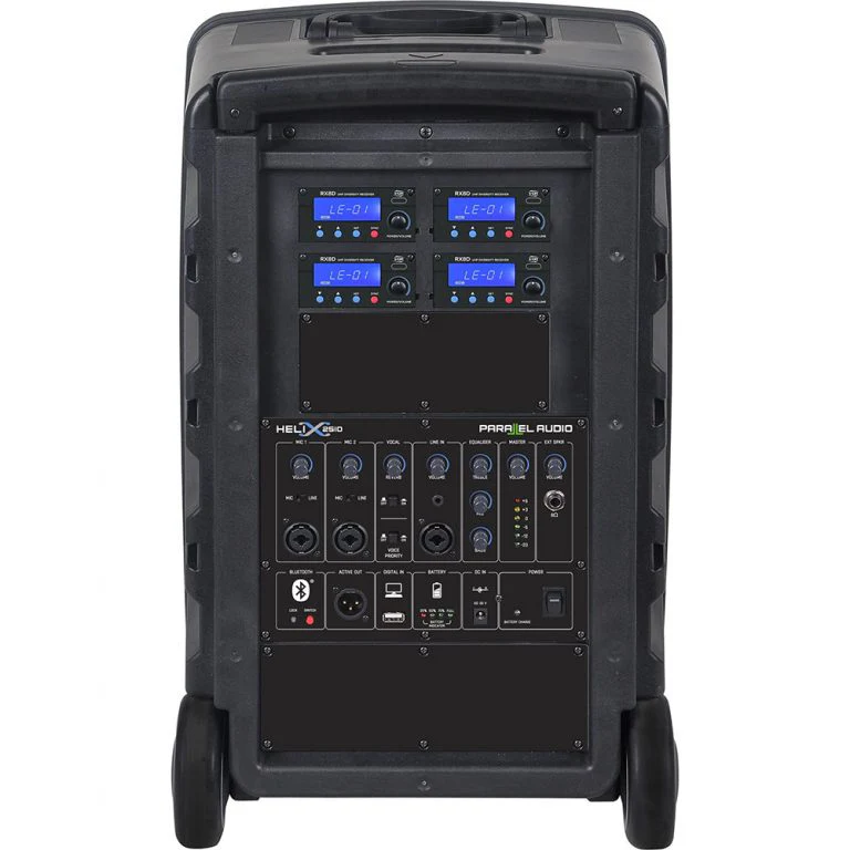 Helix 2510 – 250 Watt High Output, Professional Wireless Portable PA System - BUILD YOUR SYSTEM - Image 3