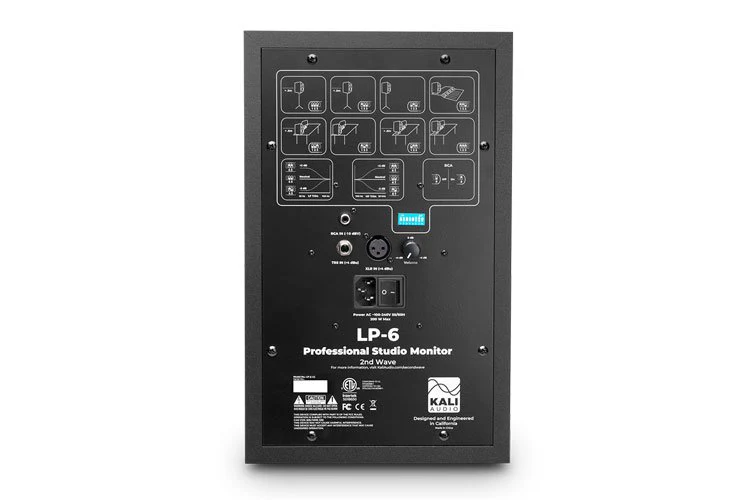 Kali Audio LP6 6″ 2ND WAVE Studio Monitor Pair with Tripod Monitor Stands - Image 6