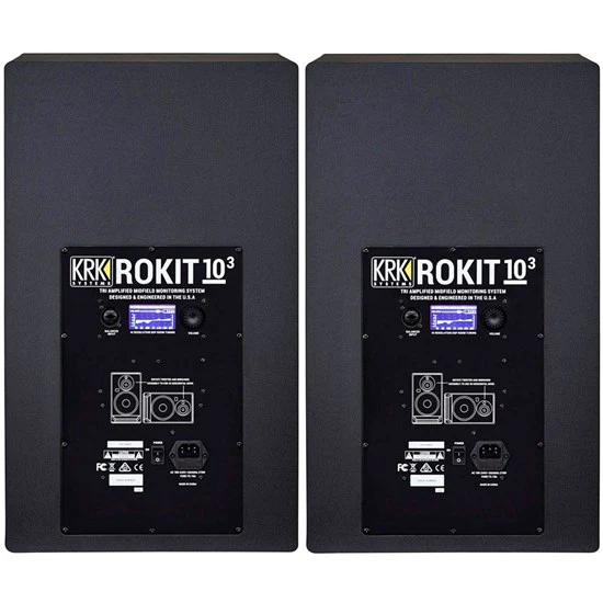 KRK ROKIT 10 G4 10" 3-Way Active Studio Monitors (PAIR) - Image 3