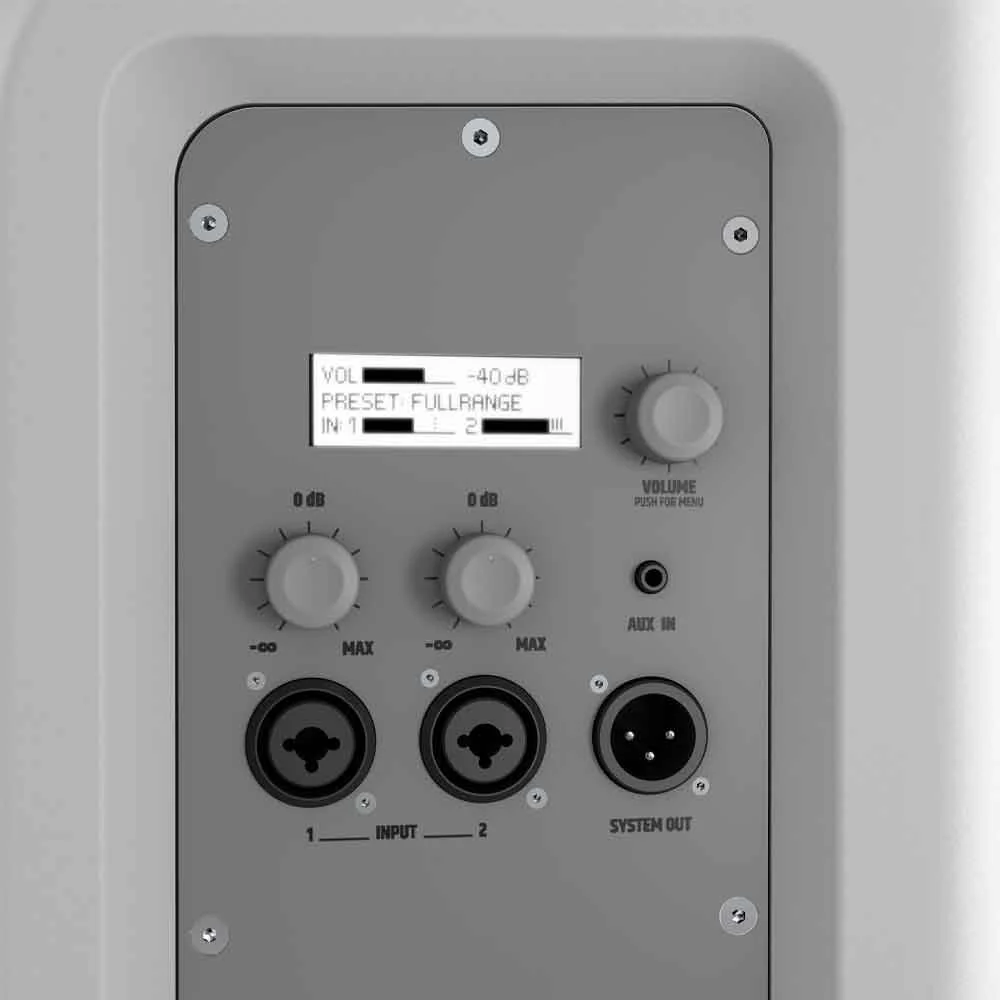 LD Systems ICOA 15 A White – 15 Inch Active Coaxial PA Speaker - Image 8