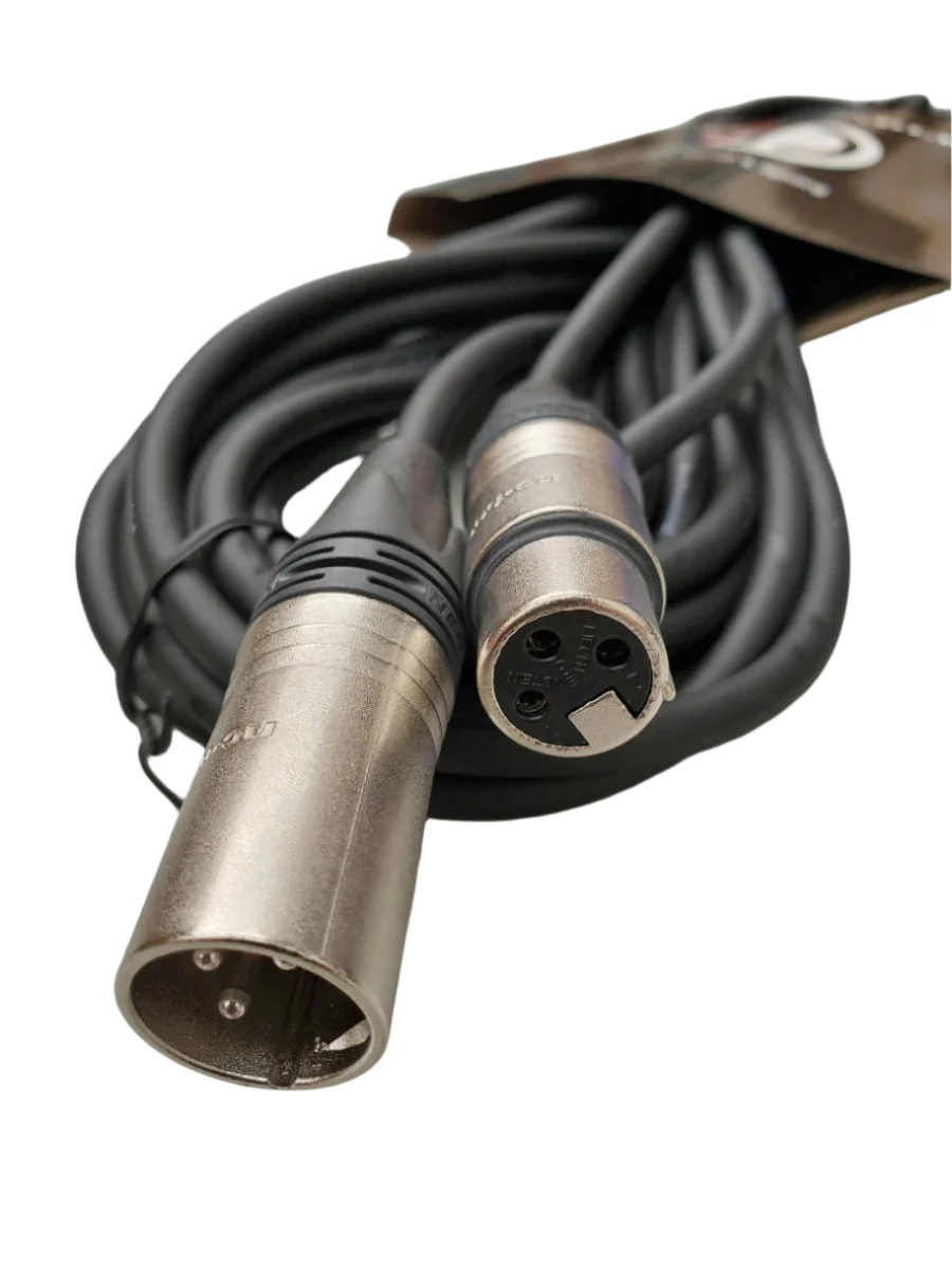Microphone cable with NC3FXX NC3MXX  3pin XLR Neutrik connectors lengths from 2m to 10m - Image 2