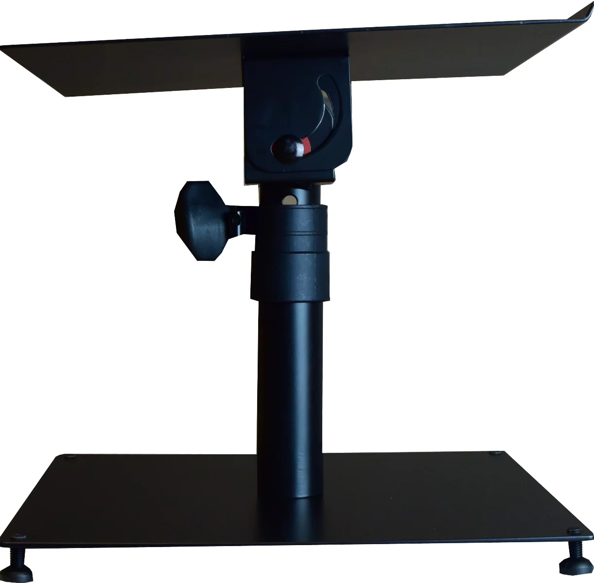PAIR OF TABLE TOP MONITOR STAND WITH BASE PLATE - Image 2