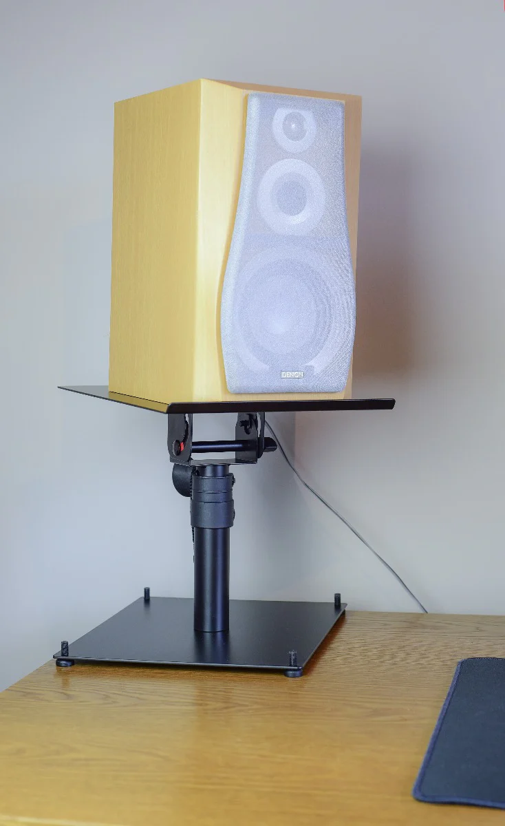 PAIR OF TABLE TOP MONITOR STAND WITH BASE PLATE - Image 8