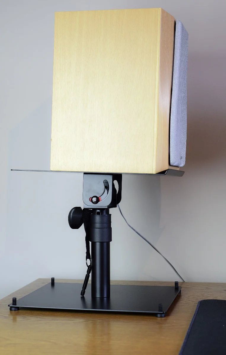 PAIR OF TABLE TOP MONITOR STAND WITH BASE PLATE - Image 9