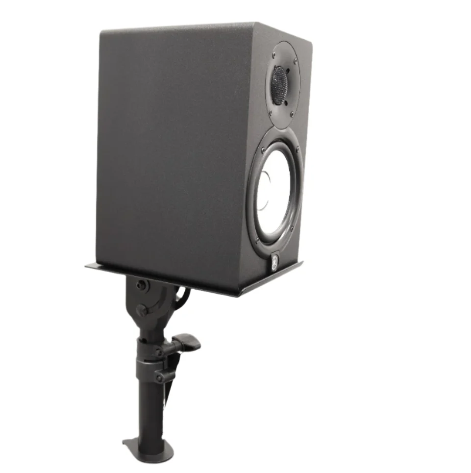 PAIR OF TABLE TOP MONITOR STAND WITH TABLE CLAMP SMALL TRAY - Image 12