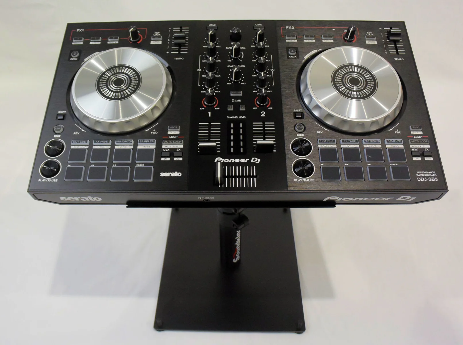 Pioneer DDJ-SB3 DJ 2 Channel Controller with table top stand DF146 - Image 7
