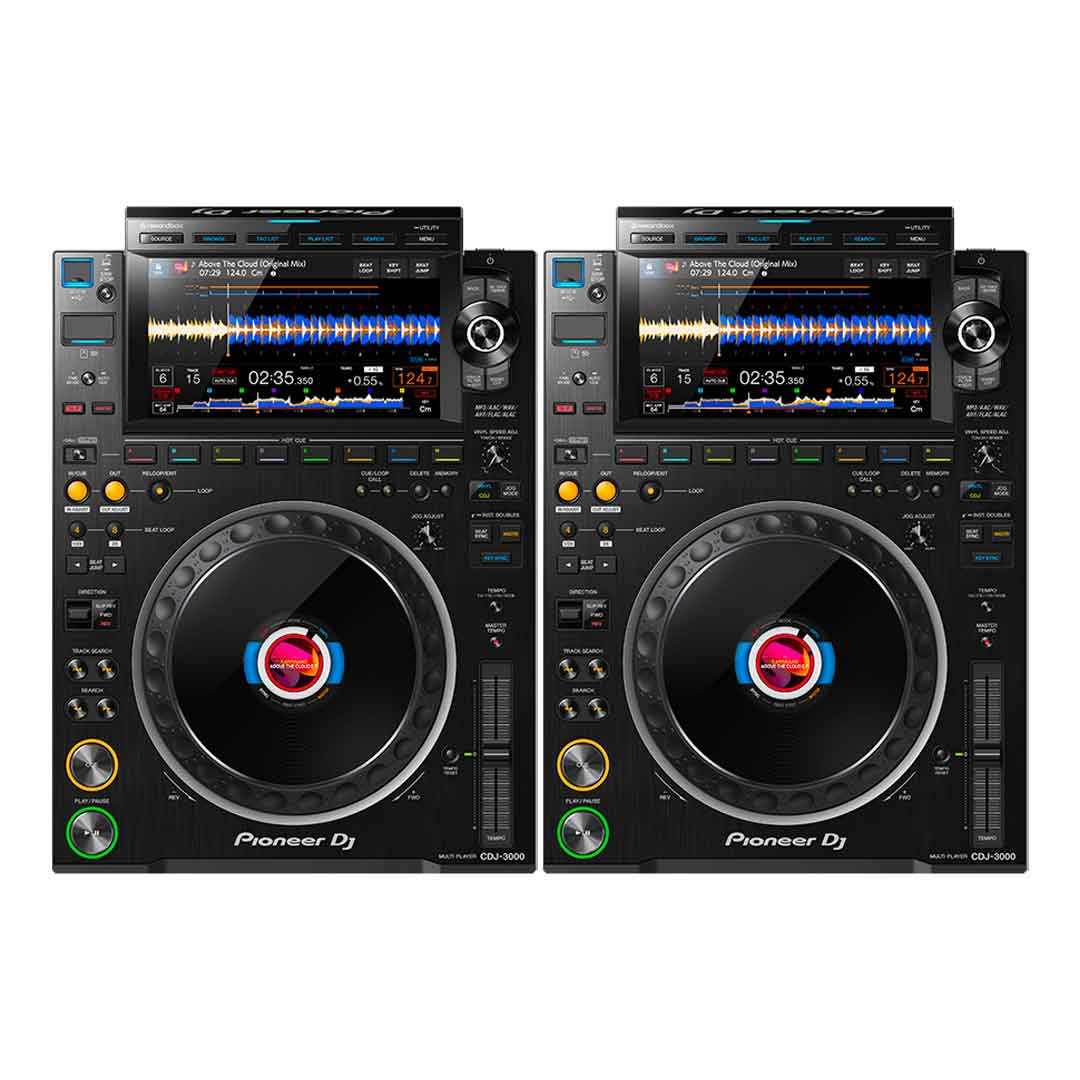 Pioneer DJ Club Pack – CDJ-3000 Media Players with DJM-A9 Mixer - Image 2